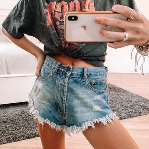 Signature8 Jean shorts